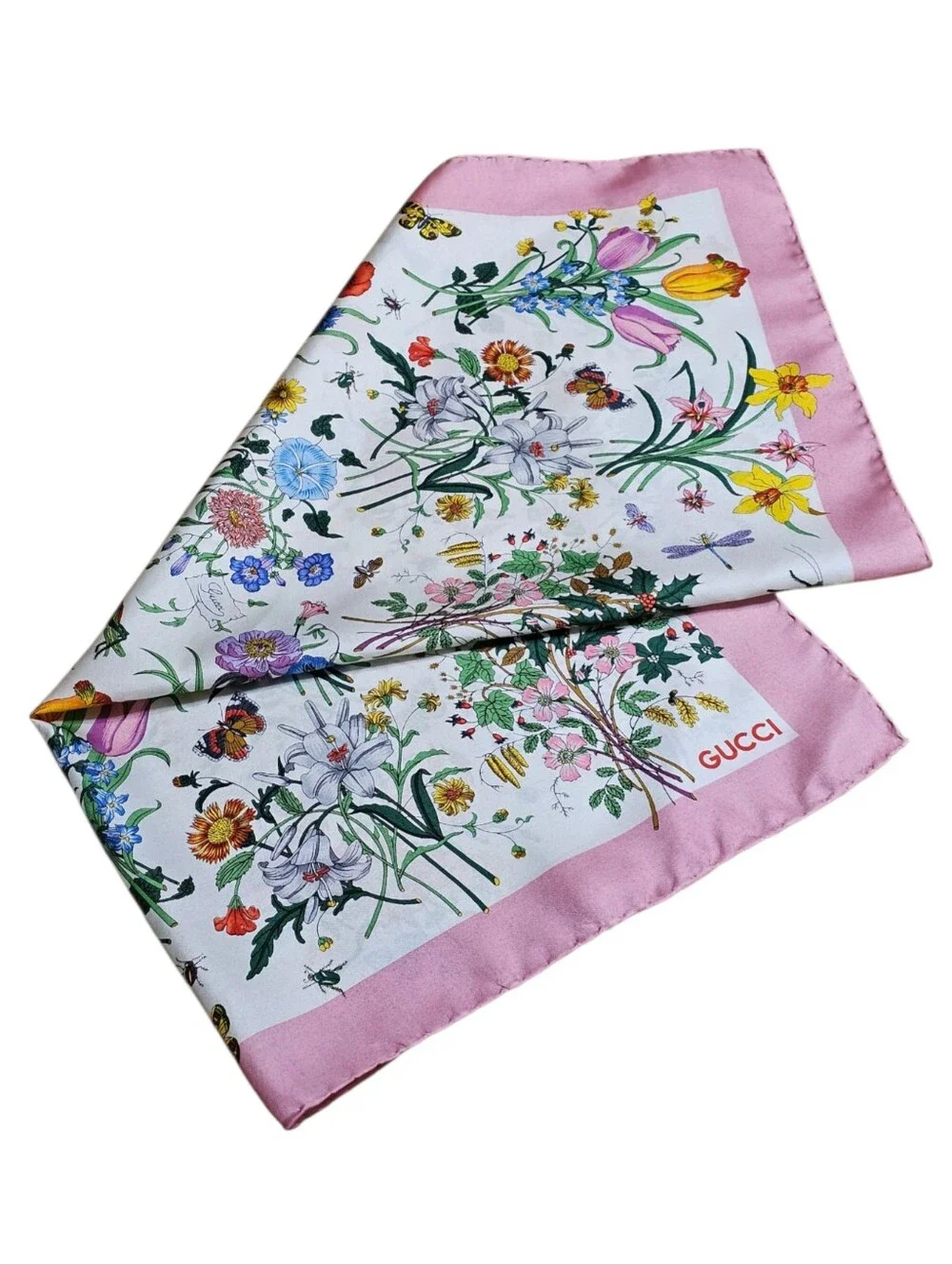 Gucci flora scarf